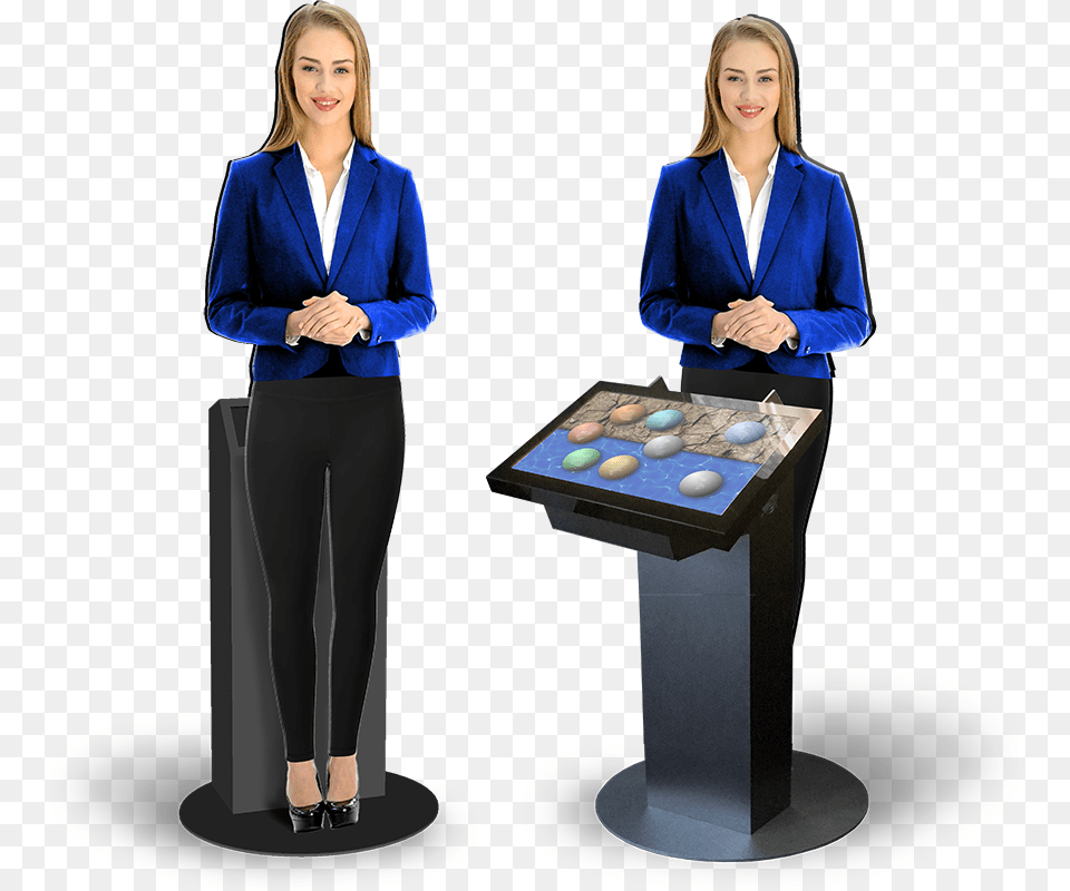 Holohost Is Your Virtual Booth Presenter Who Never Businessperson, Adult, Person, Female, Woman Free Transparent Png