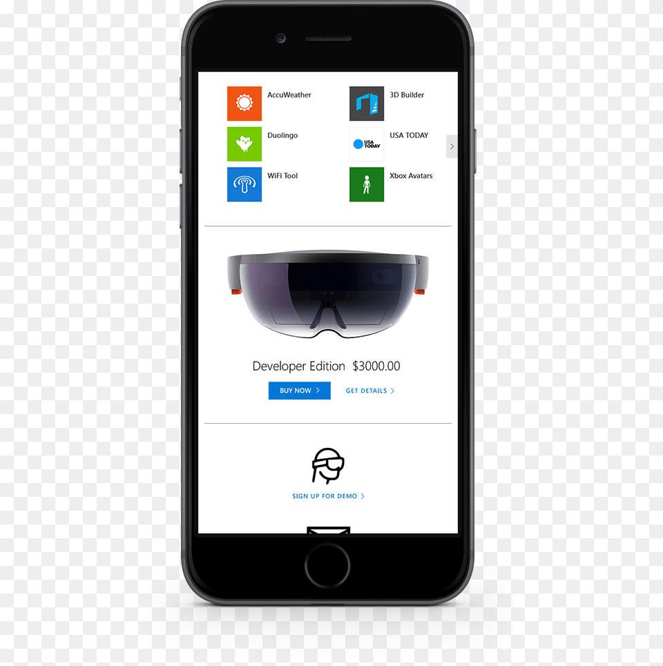 Hololens Mobile Layout Iphone, Electronics, Mobile Phone, Phone Png Image