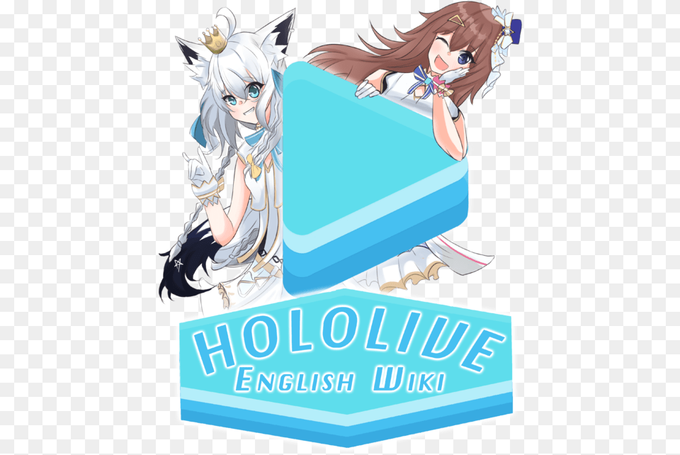 Hololive Fan Wiki Hololive Fan, Book, Comics, Publication, Person Png Image