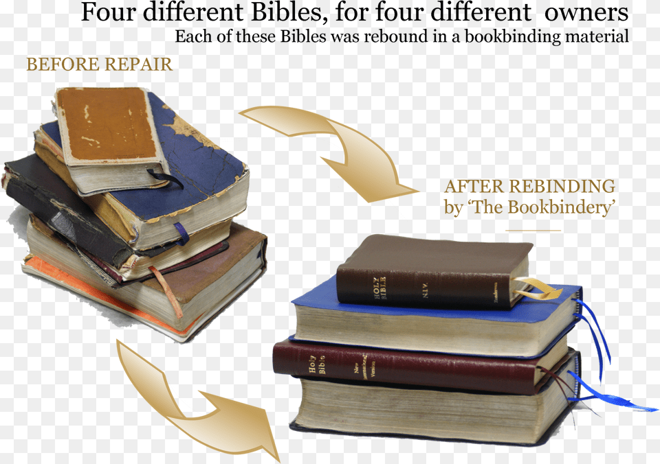 Holy Bible And Family Bible Repair Leather, Book, Publication, Text Free Png Download