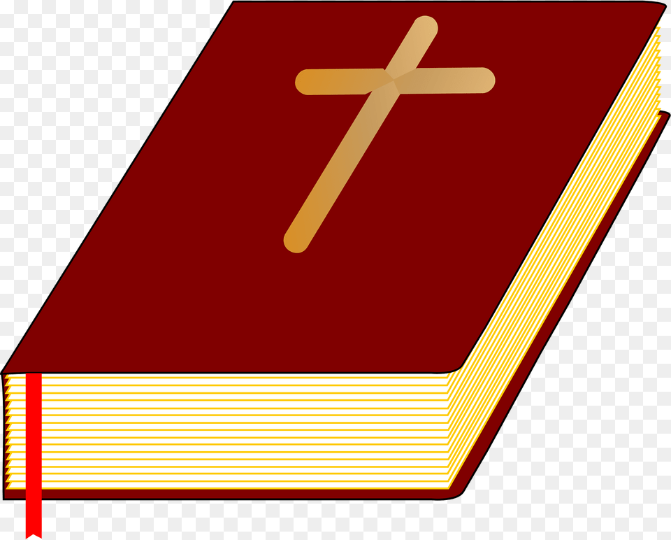 Holy Bible Clipart, Book, Publication, Cross, Symbol Free Transparent Png