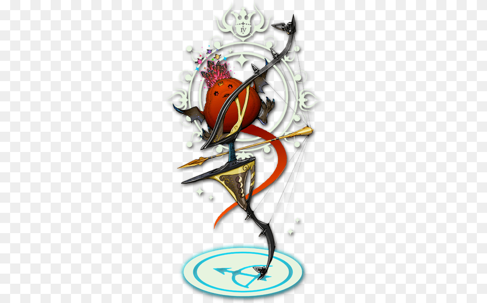 Holy Bow Of Genji Anapsid, Art, Graphics, Weapon Png
