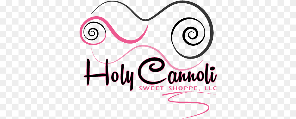 Holy Cannoli Sweet Shoppe Holy Cannoli Logos, Handwriting, Text, Smoke Pipe Png
