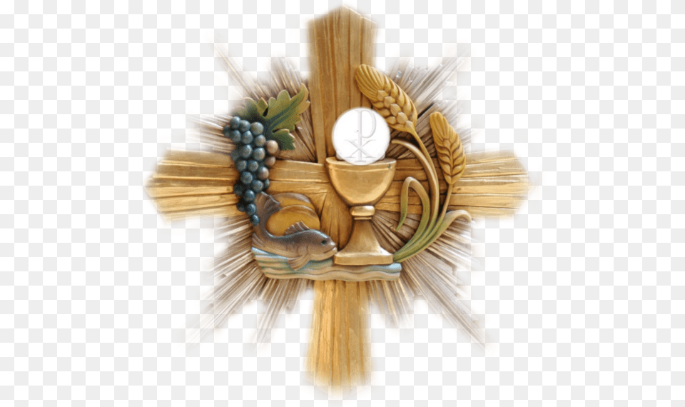 Holy Communion, Cross, Symbol, Wood, Emblem Free Png