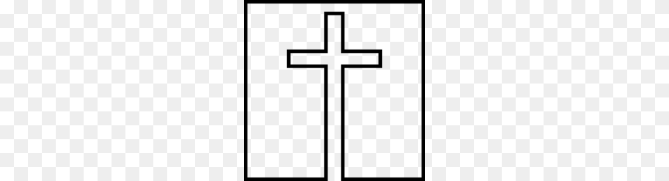 Holy Cross Clipart, Gray Png Image