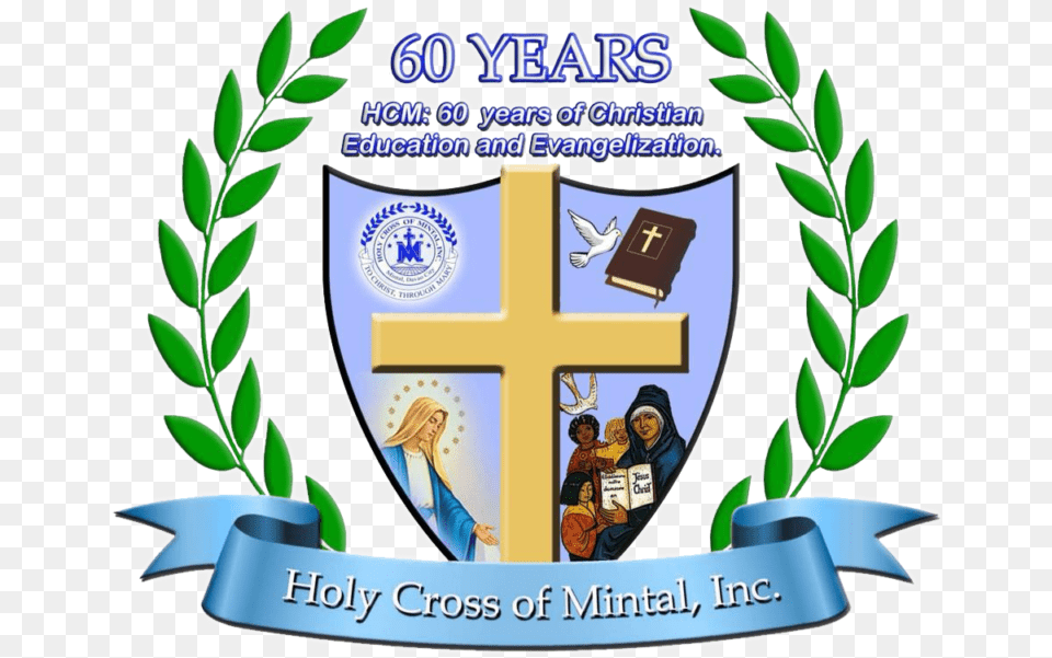 Holy Cross Of Mintal High School, Adult, Female, Person, Symbol Free Transparent Png