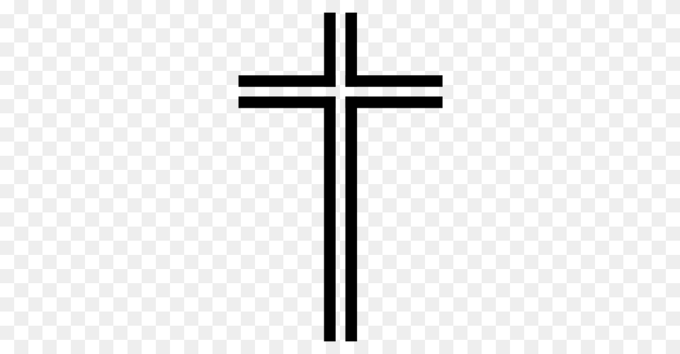 Holy Cross Vector Image, Gray Free Transparent Png