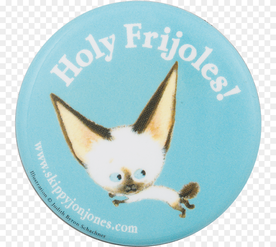 Holy Frijoles Skippy Jon Jones Entertainment Button Skippyjon Jones Holy Frijoles, Badge, Logo, Symbol, Animal Free Png