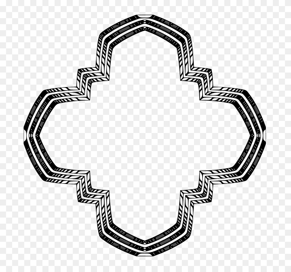 Holy Greek Cross Clip Arts Download, Gray Png