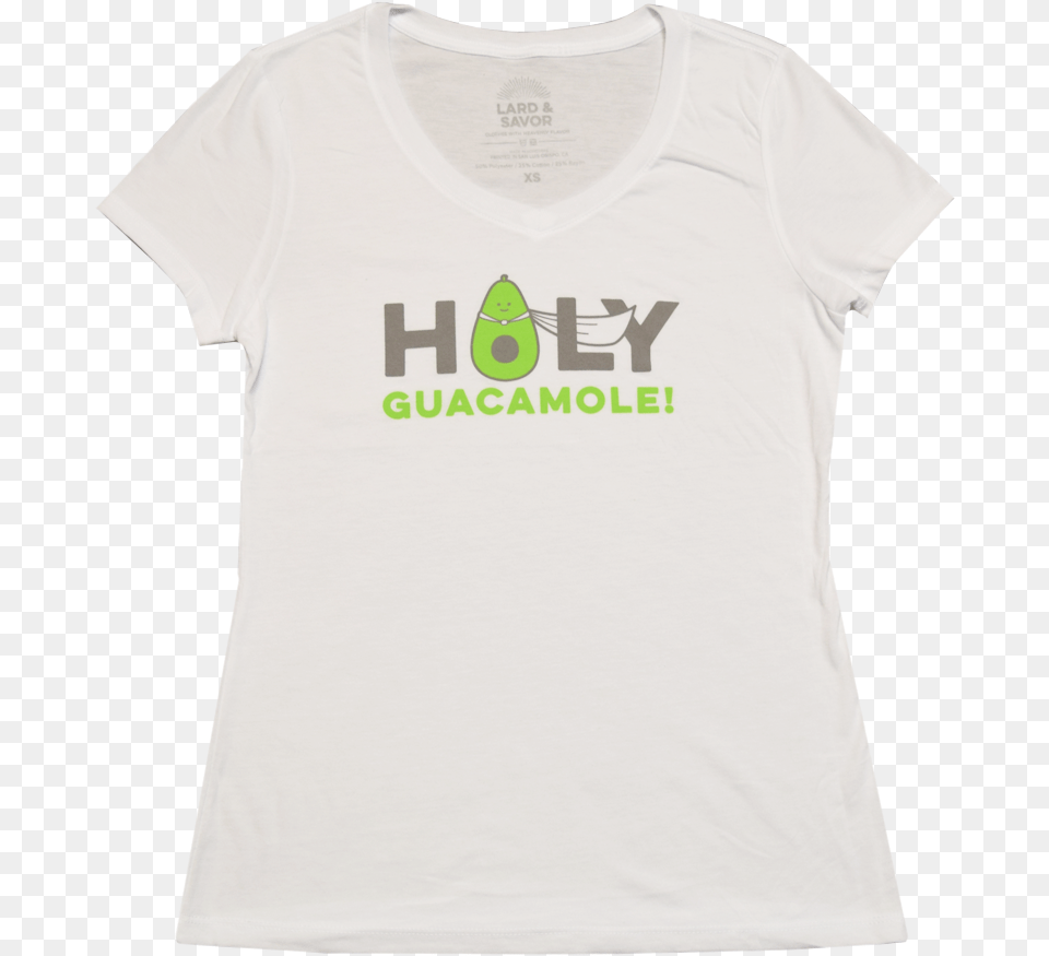 Holy Guacamole Ladies Tee, Clothing, T-shirt, Shirt Png Image