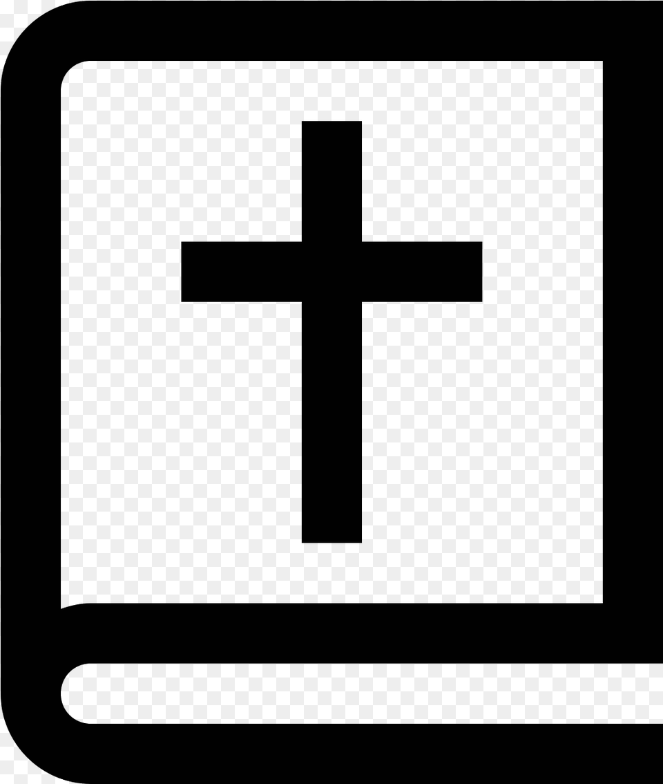 Holy Icono Descarga Gratuita Bible Vector Icon, Gray Free Png