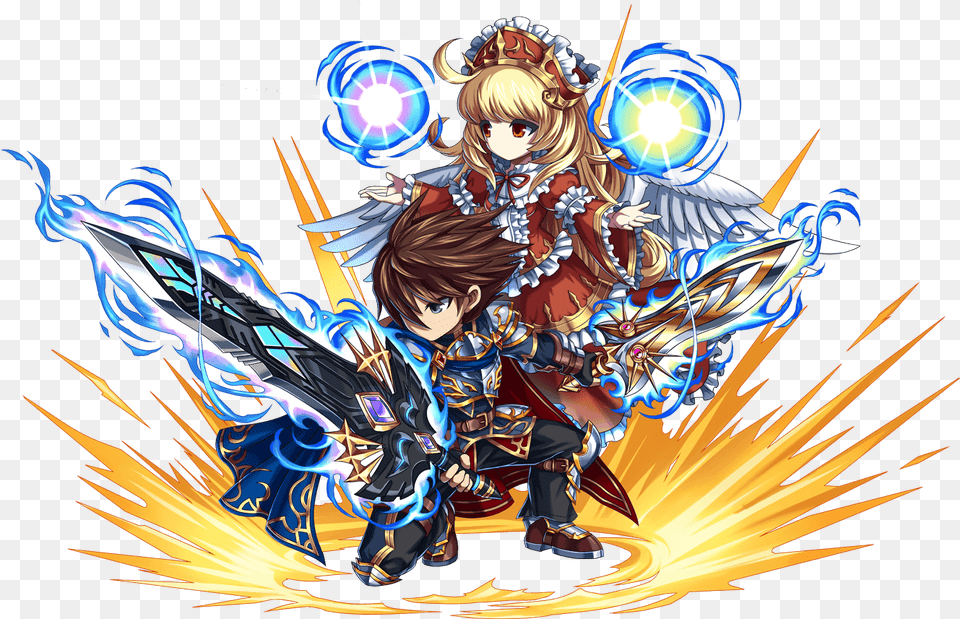 Holy Light Ark Brave Frontier Ark Omni, Book, Comics, Publication, Person Free Transparent Png