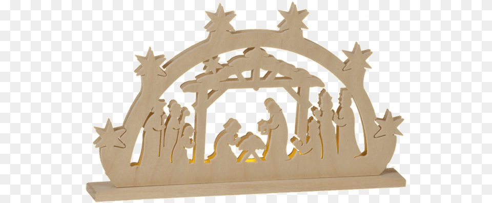 Holy Night Dual Sided Arch, Wood, Archaeology, Accessories Png