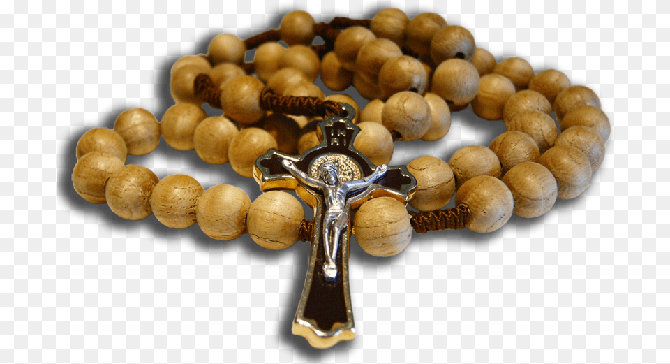 Holy Rosary Transparent Rosario, Accessories, Bead, Bead Necklace, Cross Png