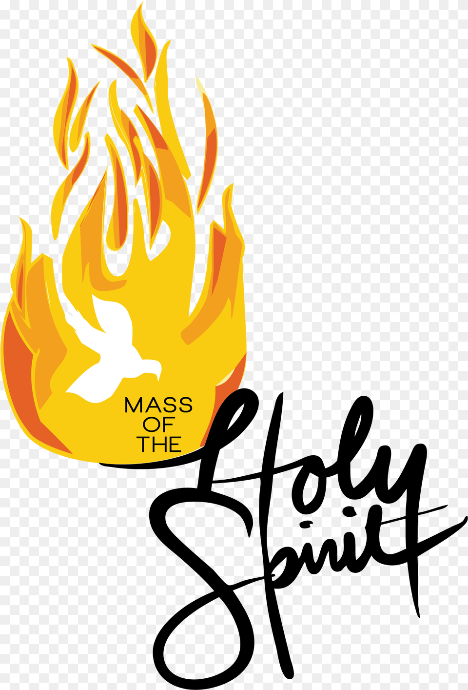 Holy Spirit Mass Of The Holy Spirit 2019, Fire, Flame, Light Free Png