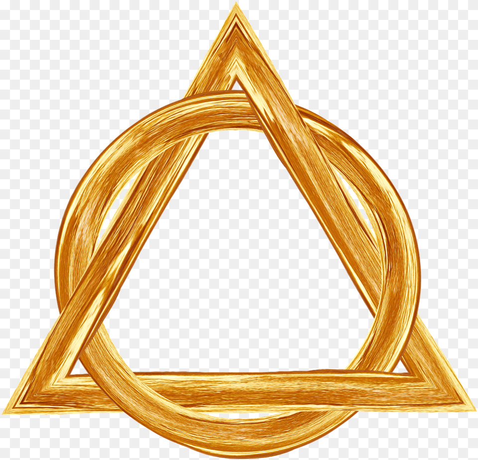 Holy Trinity Triangle Holy Trinity Symbol, Gold Free Png Download