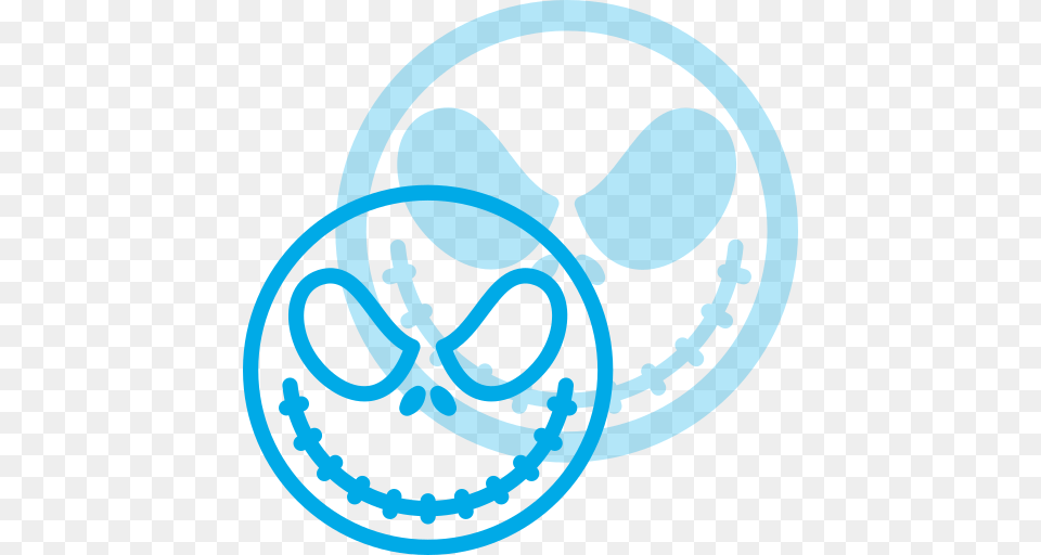 Holyday Halloween Jack Skellington Mask Head Icon, Logo Free Png