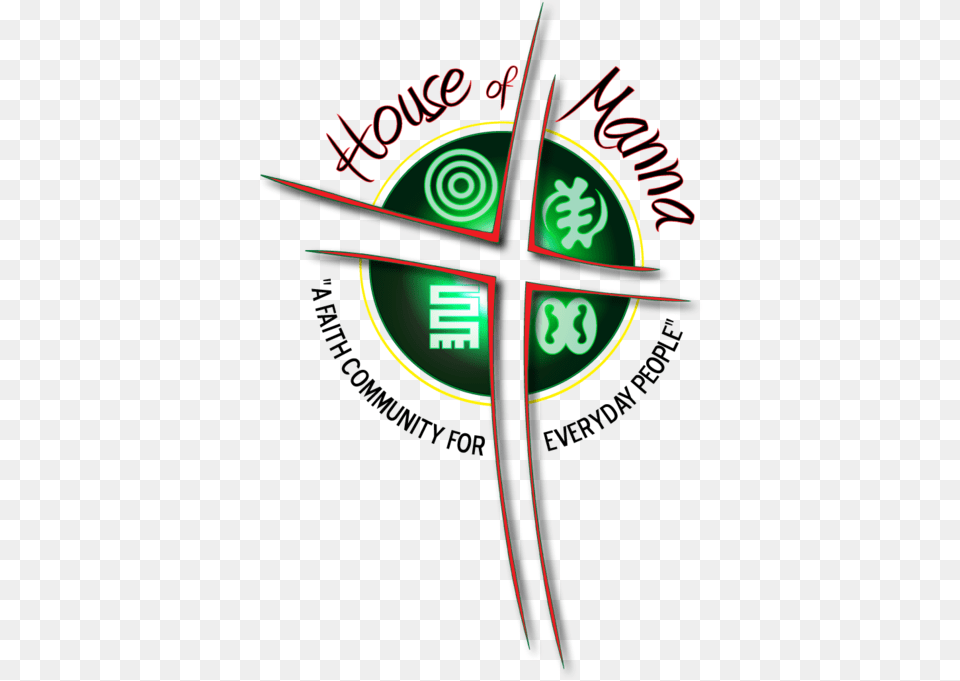 Hom Logo House Of Manna Faith Community, Light, Cross, Symbol Png