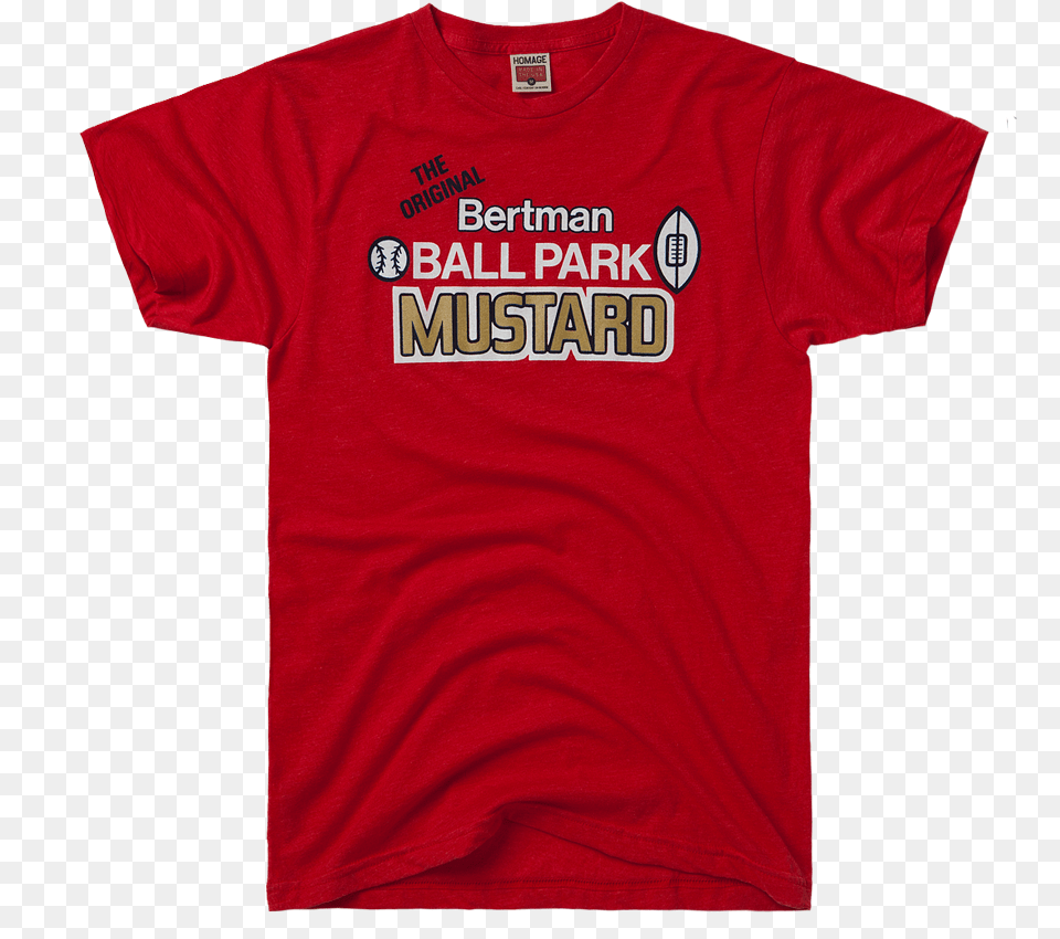 Homage Bertman Ball Park Mustard Cleveland Indians Fallout T Shirt Nuka Cola, Clothing, T-shirt Free Png