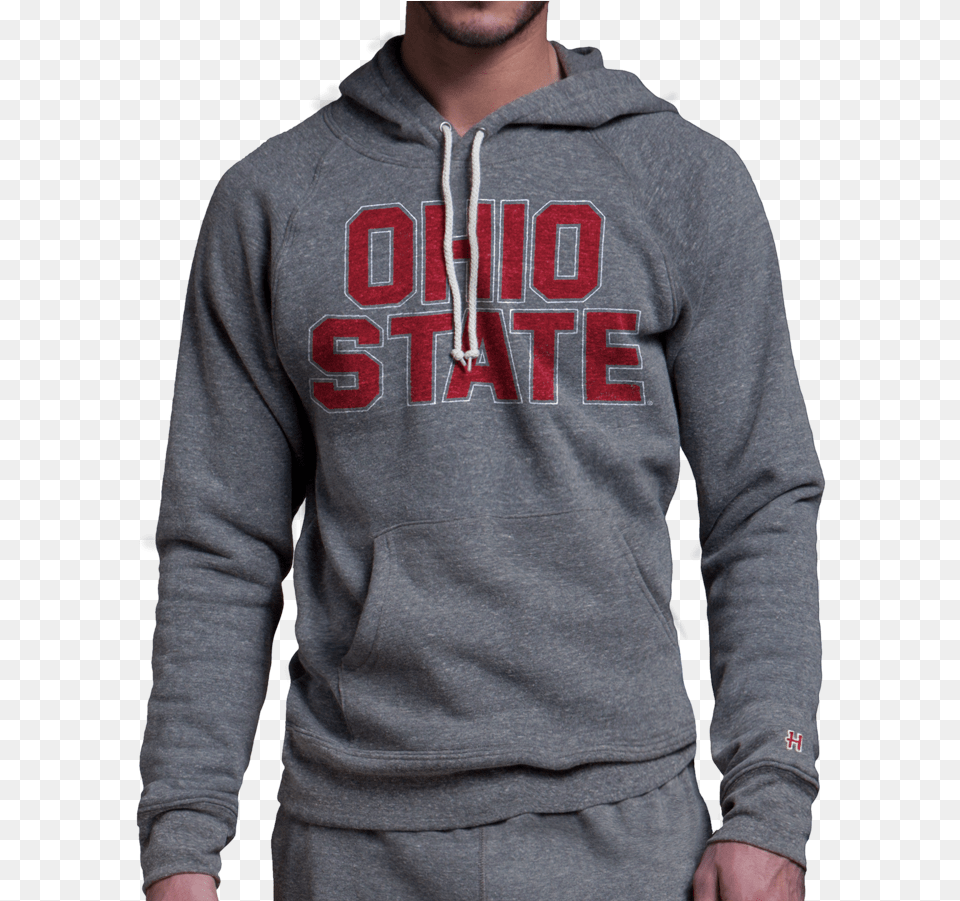 Homage Ohio State University Hoodie Fleece Pullover Hoodie, Clothing, Hood, Knitwear, Sweater Png Image