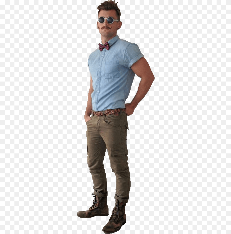 Hombre Bigote Just Dance Fanmade Coaches, Accessories, Shirt, Tie, Formal Wear Free Png