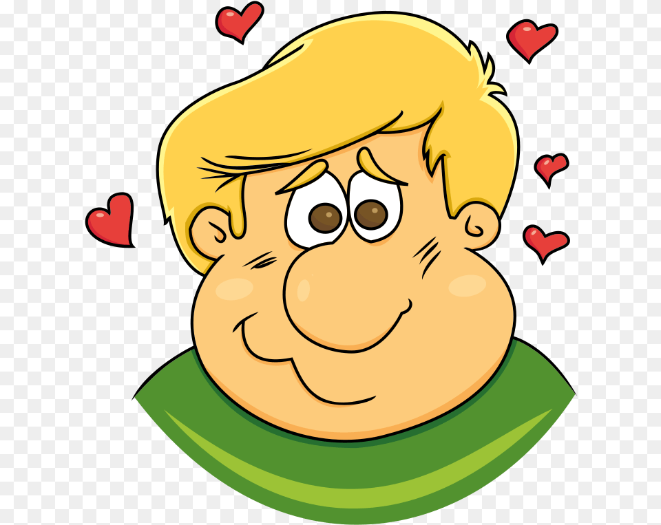 Hombre Enamorado Man In Love Clipart, Baby, Person, Face, Head Free Png