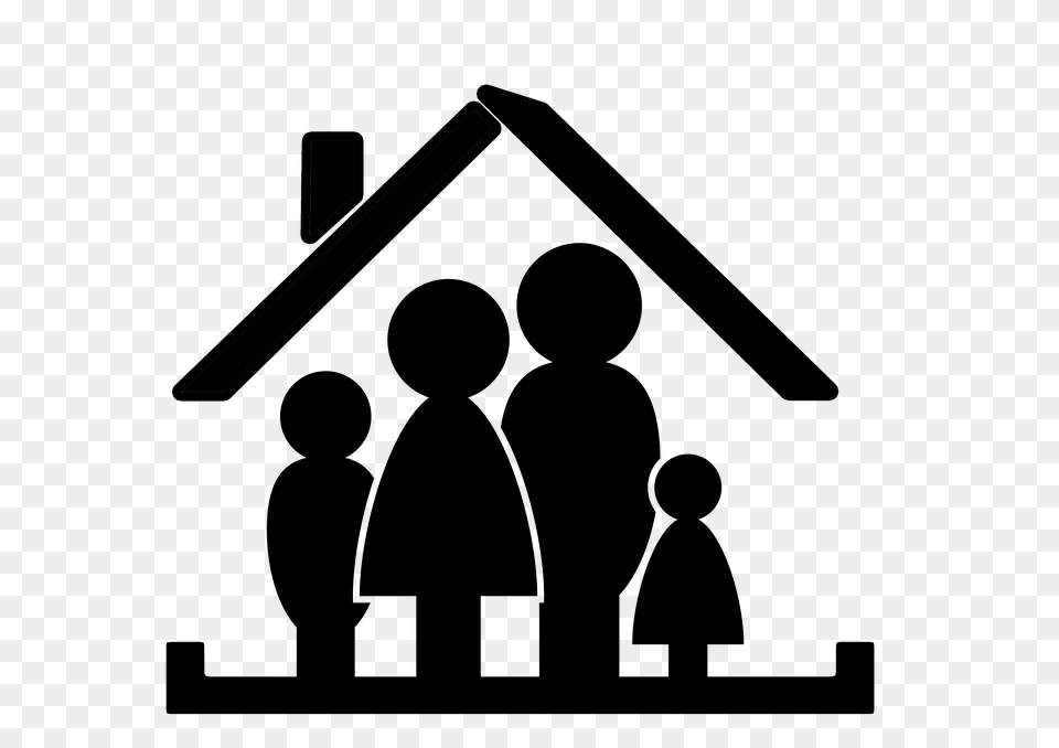 Home, People, Person, Silhouette Png Image