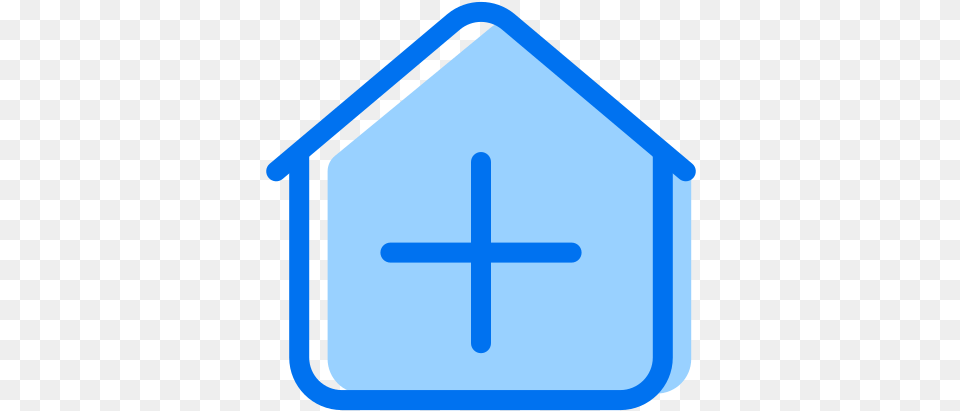 Home, Cross, Symbol Free Png Download