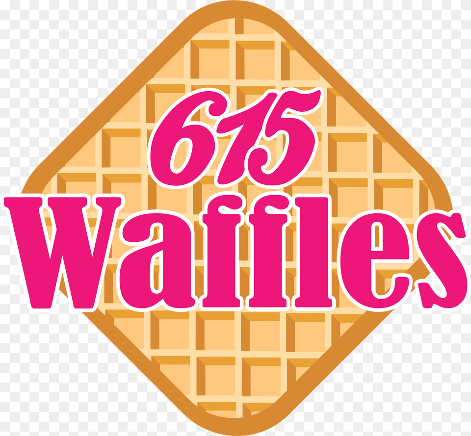 Home 615 Waffles Graphic Design, Food, Sweets, Cream, Dessert Free Transparent Png