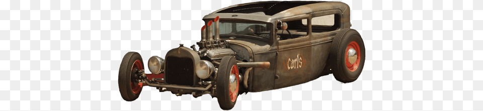 Home A Collision Of Car Culture And Live Music Radio Carls Rat Rod, Vehicle, Hot Rod, Transportation, Wheel Png