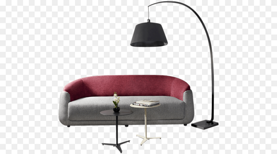 Home Accessories, Couch, Furniture, Lamp, Book Free Png Download