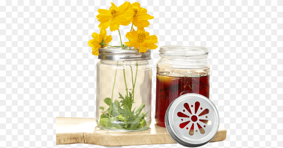 Home Accessories Kitchen Accessories, Jar, Flower, Plant, Beverage Free Png Download