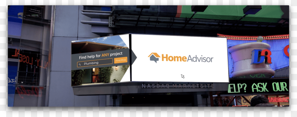 Home Advisor Logo, Advertisement, Screen, Monitor, Hardware Png Image