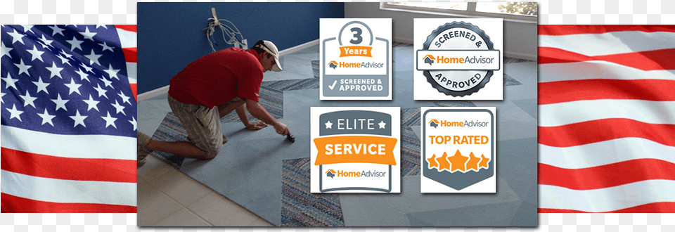 Home Advisor Pro Verified Home Advisor Top Rated, Adult, American Flag, Flag, Male Free Png