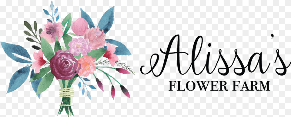 Home Alissau0027s Flower Farm Flower Farm Logo Design, Art, Floral Design, Flower Arrangement, Flower Bouquet Png
