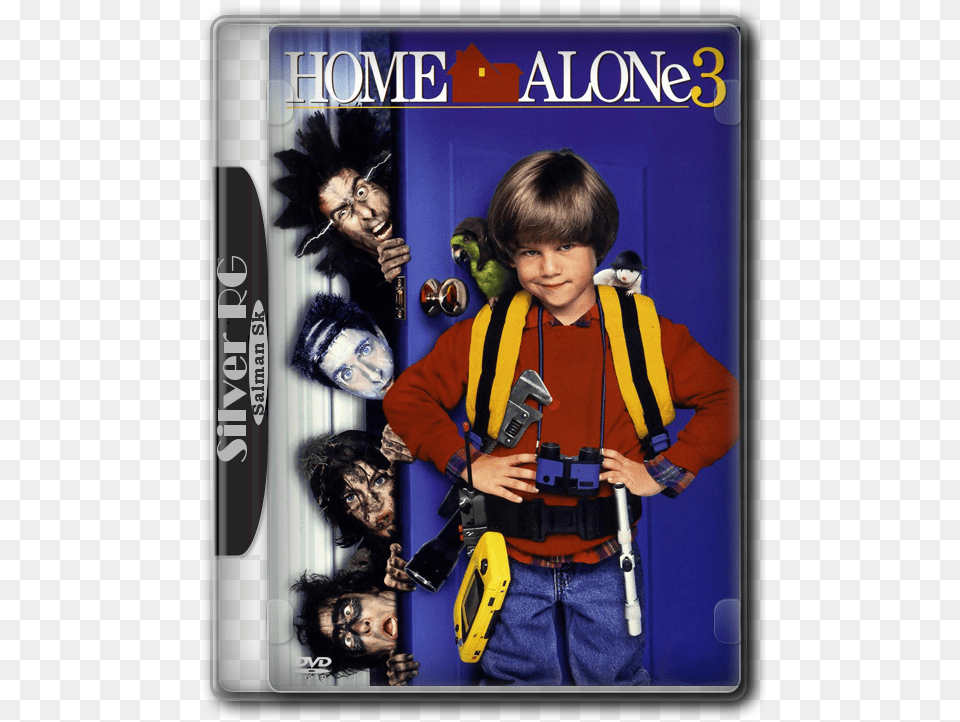 Home Alone 3 Movie Poster Home Alone 3 Poster, Vest, Clothing, Person, Child Free Png