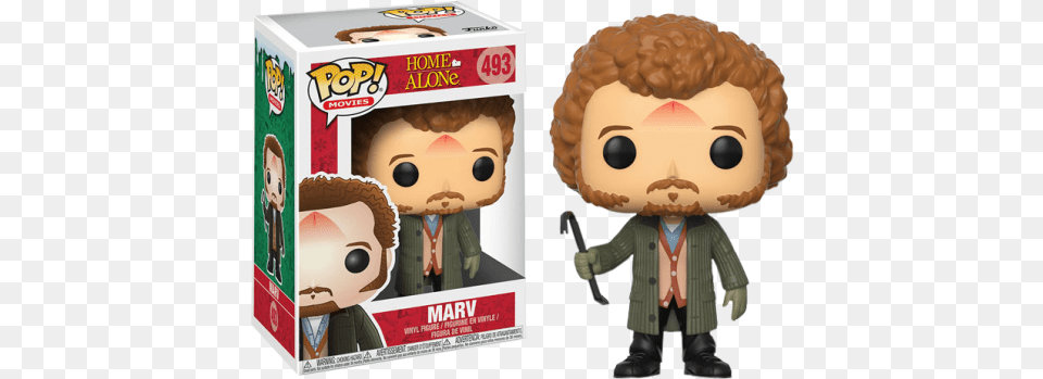 Home Alone Marv Pop Vinyl Figure Christmas Vacation Funko Pop, Doll, Toy, Baby, Person Png Image