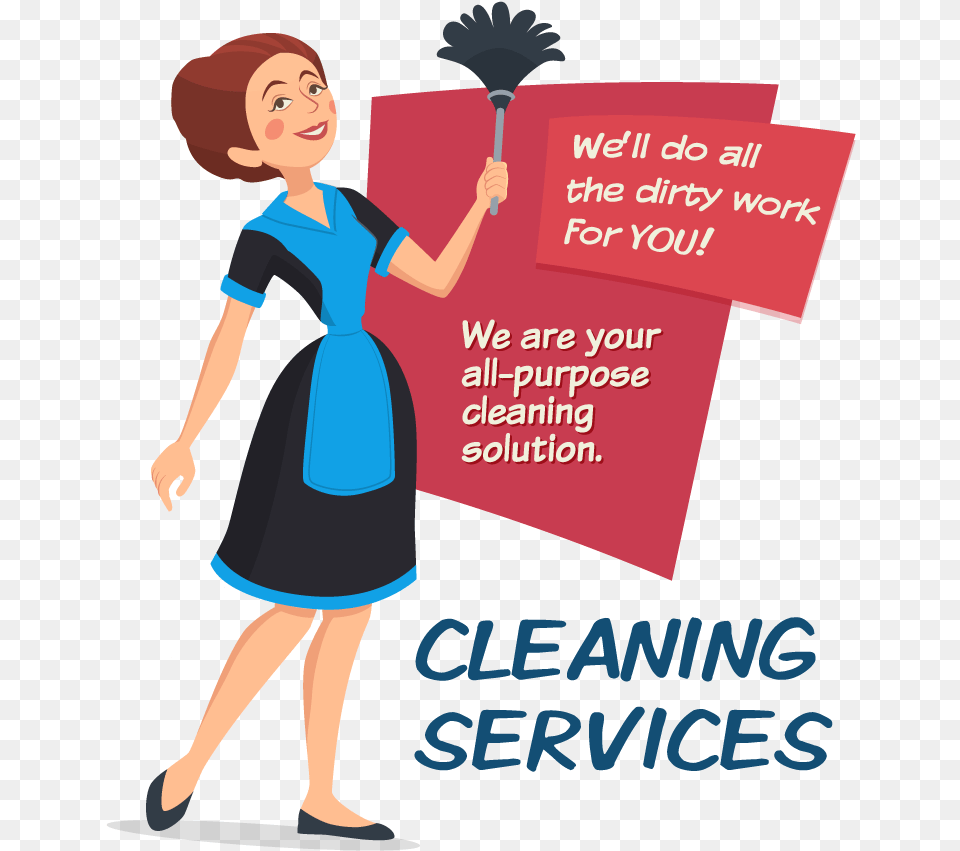 Home And Office Cleaning Company, Advertisement, Person, Poster, Adult Png Image