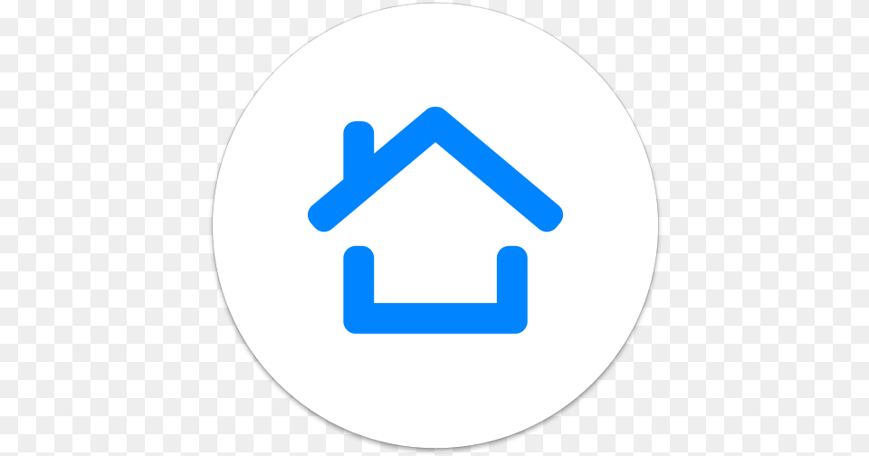 Home Android App Icon Facebook, Sign, Symbol, Disk Free Transparent Png