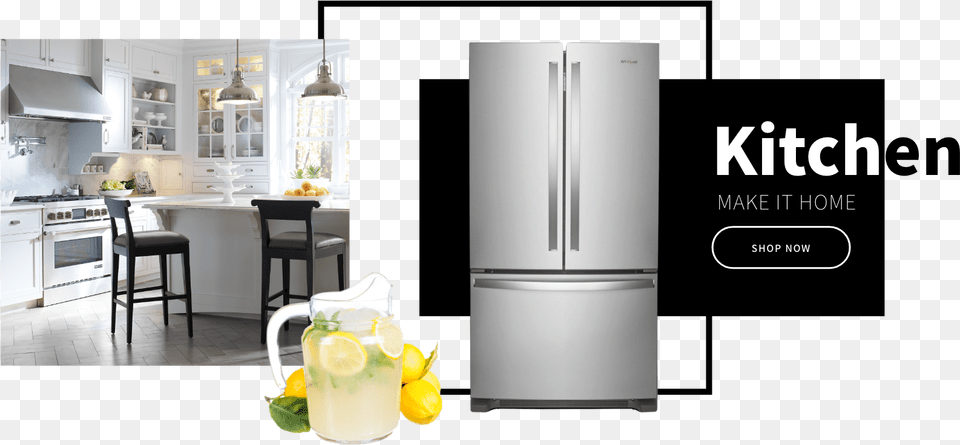 Home Appliances Banners, Appliance, Device, Electrical Device, Refrigerator Png