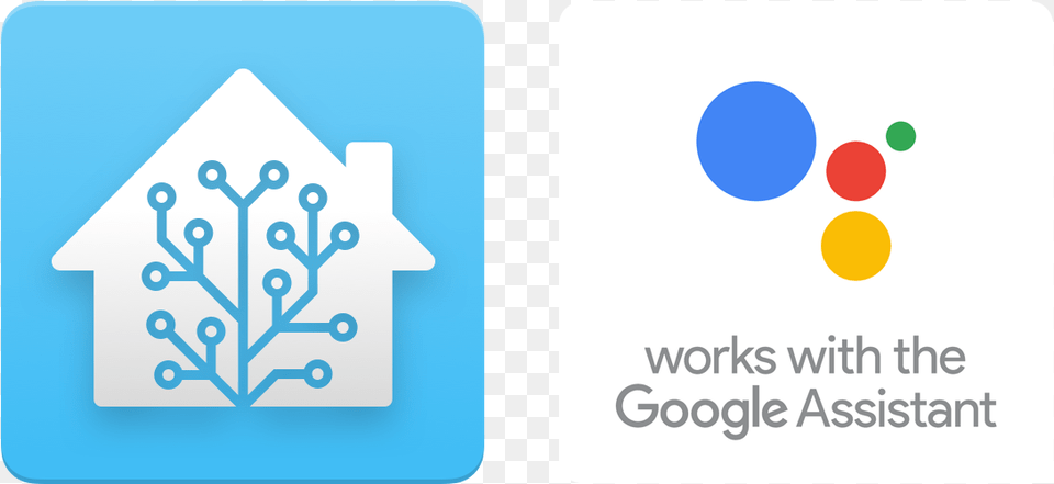 Home Assistant Logo And The Works With The Google Assistant Synology Smart Home, Outdoors, Nature, Text Free Transparent Png