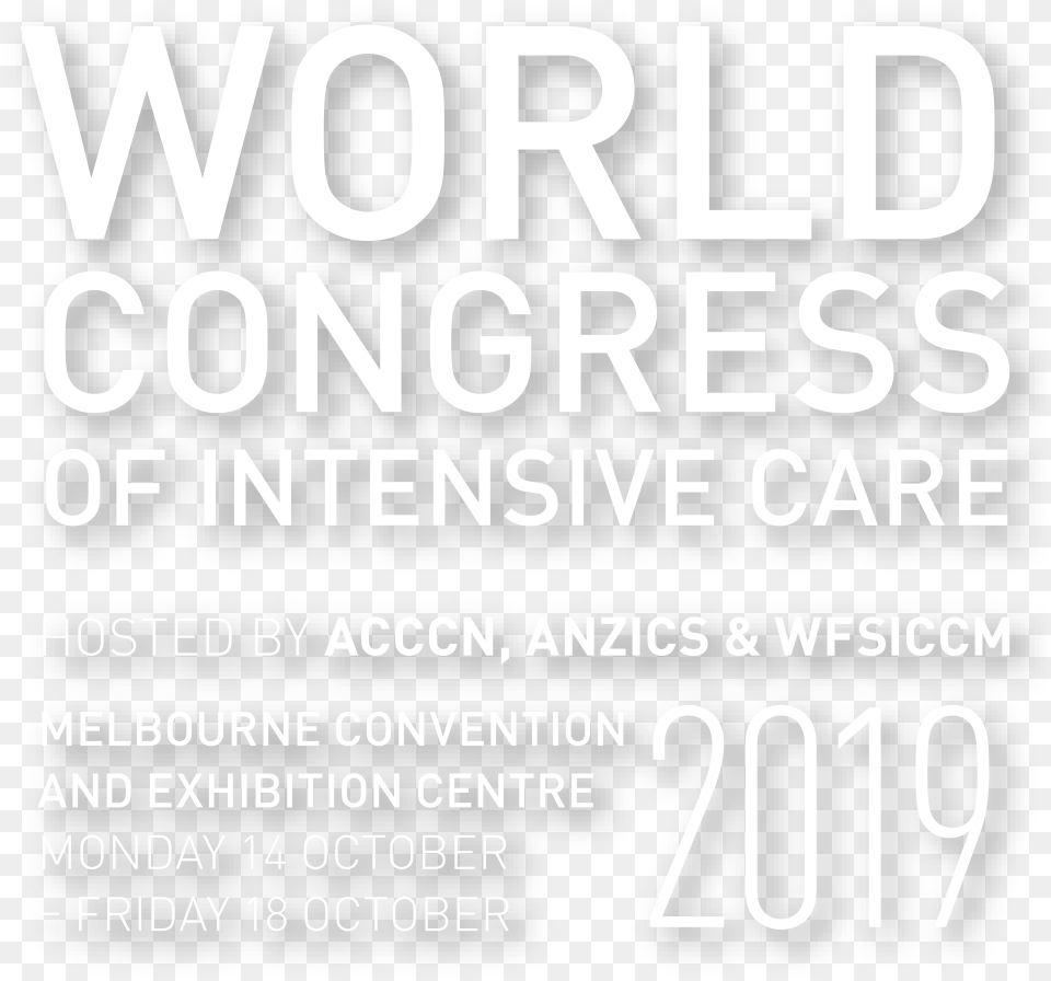Home Banner Words 14 World Congress Intensive Care, Advertisement, Poster, Text, Scoreboard Free Png