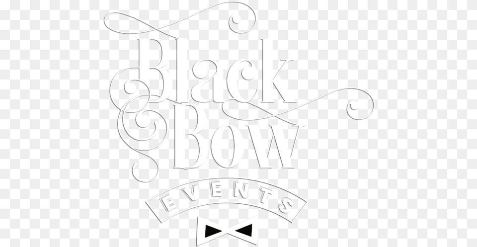 Home Black Bow Events Graphic Design, Text, Dynamite, Weapon Png Image