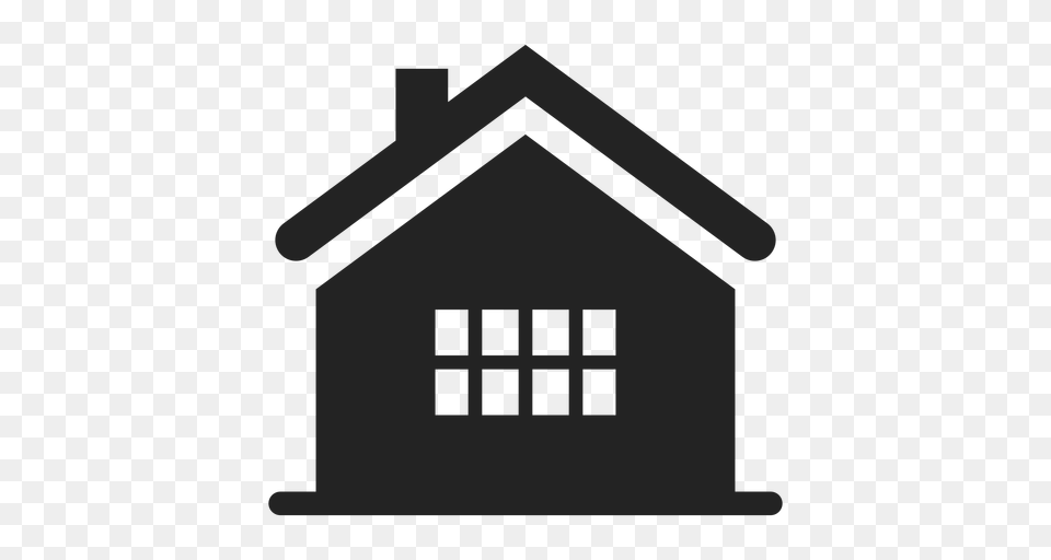 Home Black Silhouette, Nature, Outdoors, Architecture, Building Free Transparent Png