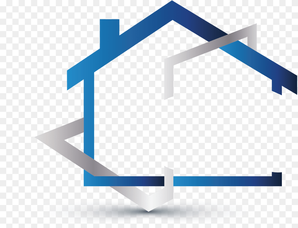 Home Blue Logo House Real Estate, Hurdle, Person, Sport, Track And Field Free Transparent Png