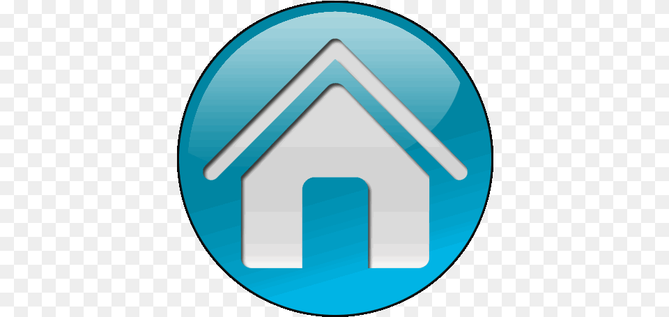 Home Button Clipart Home Button Icon, Dog House, Disk Free Png