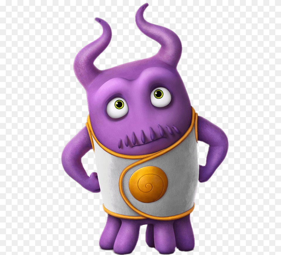 Home Character A Boov Alien, Plush, Purple, Toy Free Png Download