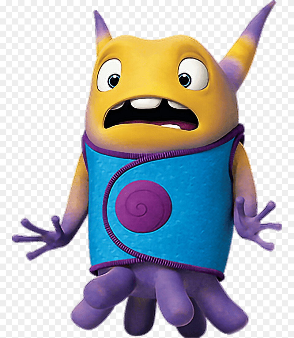 Home Character Frightened Oh, Plush, Toy, Clothing, Footwear Png Image