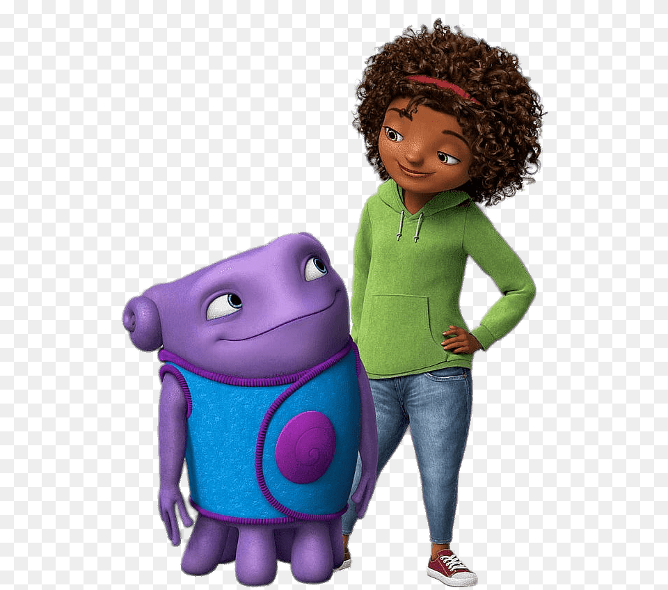 Home Characters Tip And Oh, Child, Female, Girl, Person Free Png