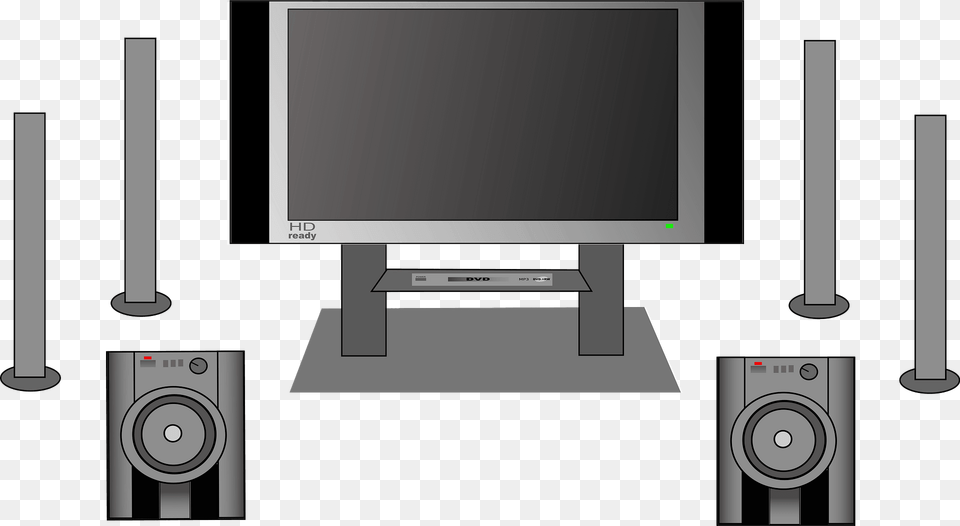 Home Cinema Clipart, Hardware, Computer Hardware, Screen, Monitor Png